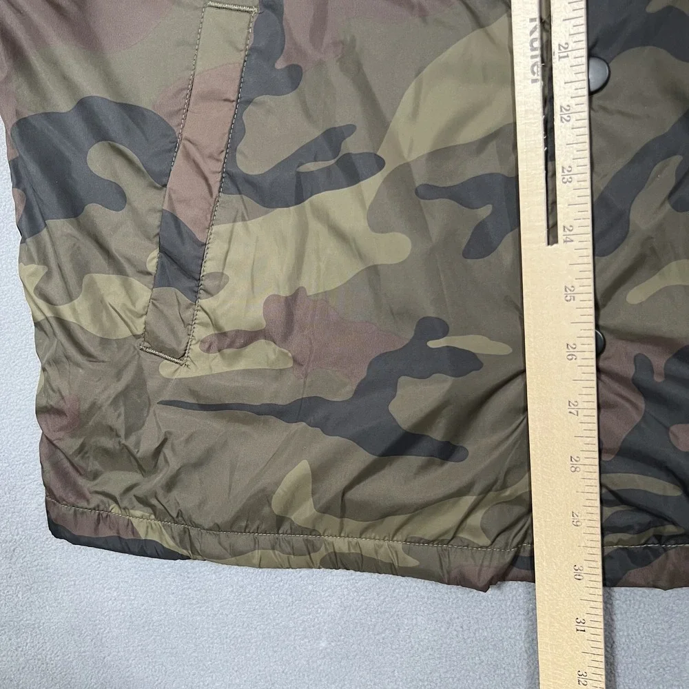Slightly Stoopid‎ Camo Jacket Men's XL Camouflage Nylon Windbreaker Reggae Band